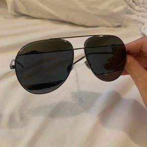 Dior split mirror aviator sunglasses